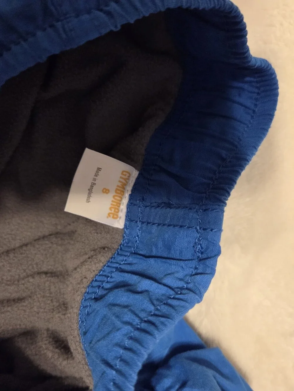 🧸 5/$25 🧸Boys' Carter's Blue Fleece-Lined Jogger Sweatpants Size 10/12